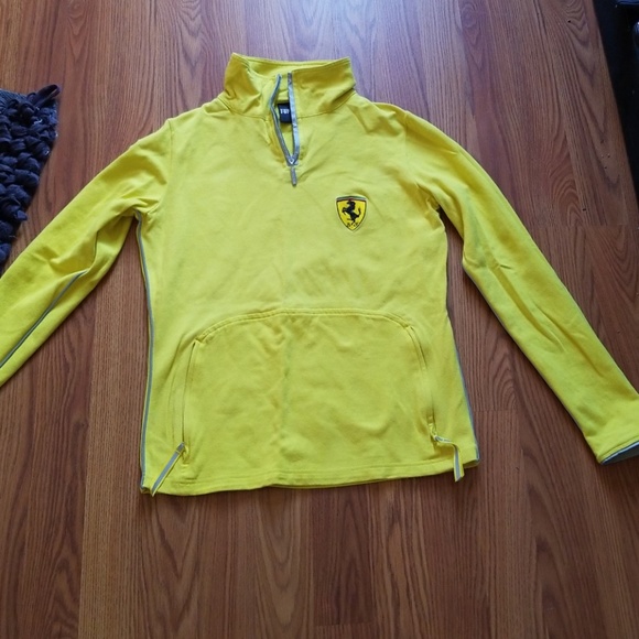 Ferrari Tops - Womens Ferrari Zip up